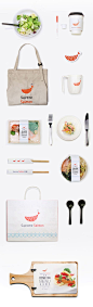 Branding 品牌建置 | Supreme Salmon 美威鮭魚 by Ming Island Design , via Behance