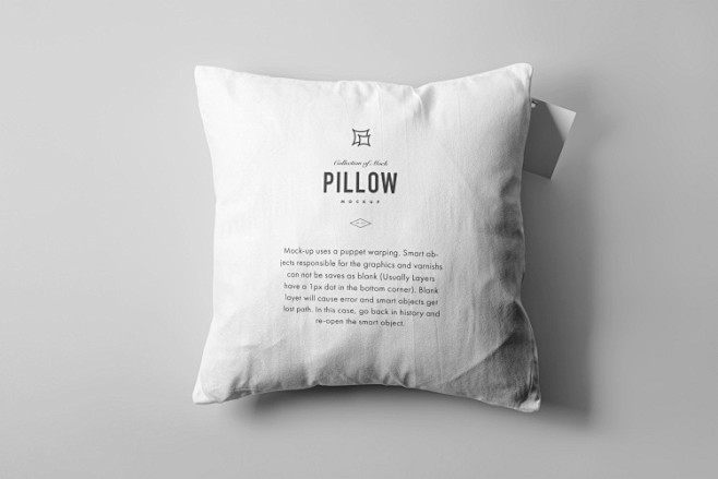 床上用品枕头包装靠垫图案展示VI提案智能...