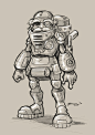 Steampunk : A collection of sketches, characters and toy design based on my love of the Steampunk genre