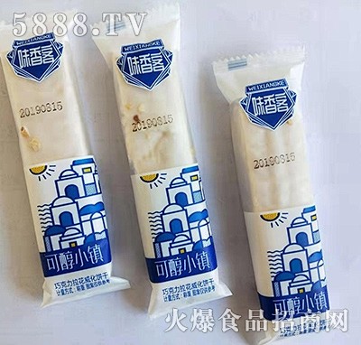 味香客可醇小镇巧克力拉花威化饼干|北京味...