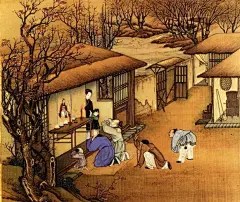 二十四节气古画  ——清明