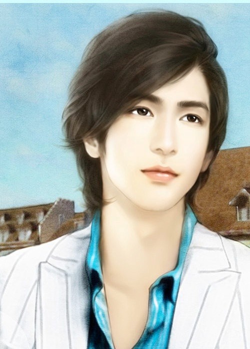 16:56:10#美男#手绘小说封面人物插画,现代立绘elvira-璇该采集也在