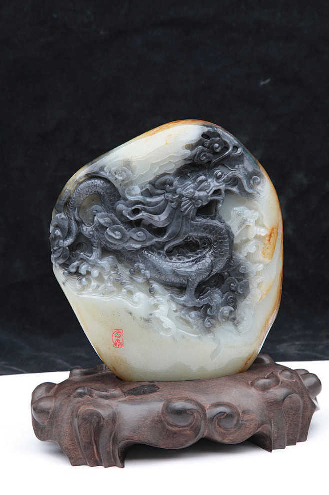 玉石玉石巧雕艺术