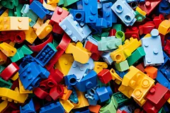 儿童益智颗粒积木配件