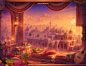 game Gaming casino slot gambling slot game game design  Character design  Alladin concept art
