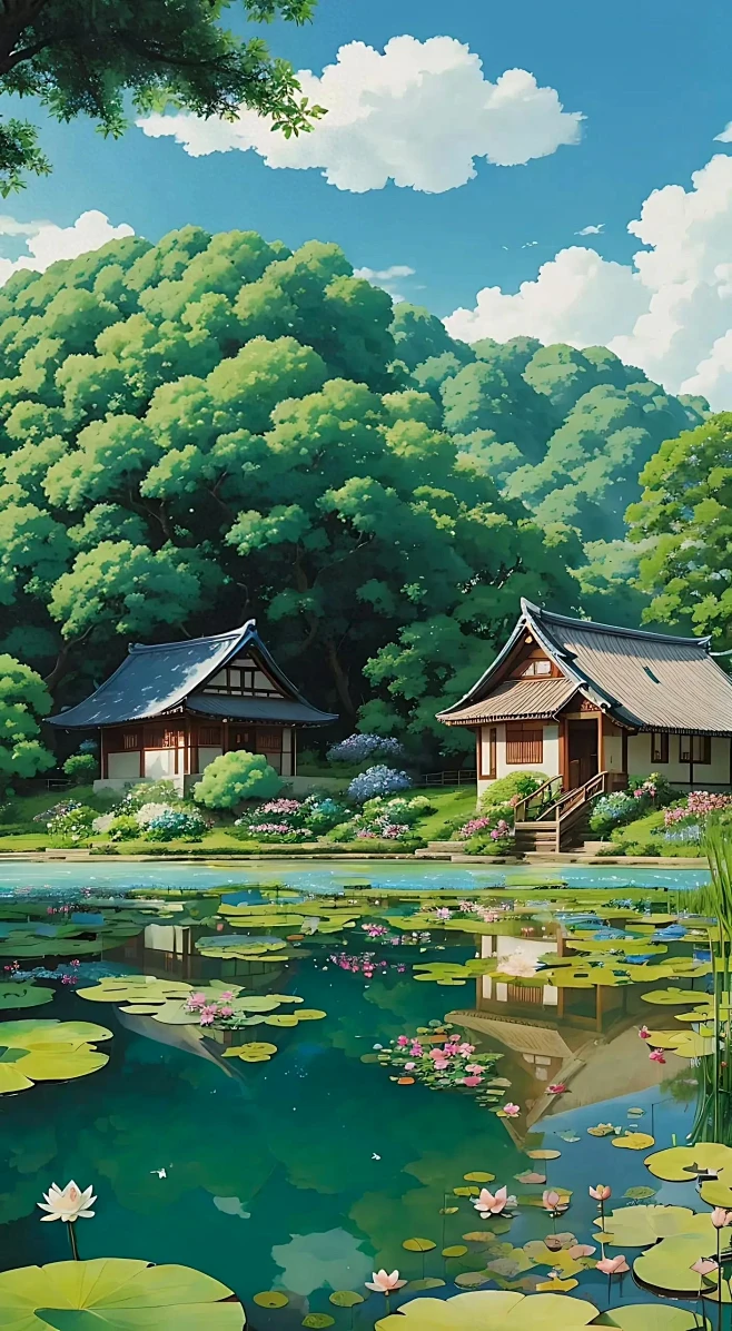 漫画小屋壁纸：这是不是你的梦中情屋-今日...