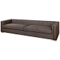 Acapulco Sofa in Faux Leather - ModShop1.com