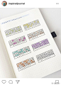 #雞油的BUJO系列#
            BulletJournal---habittracker

通俗地说就是打卡，大家应该都在weekly里见过，但是ht除了每周一画，也可以统一每月一画
图1-3：分类别方块法
     图4-7：整版面方块法
     图8：省时省力横线斜杠法...展开全文c