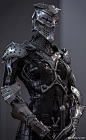 分享Vitaly的新设计 中世纪题材的盔甲 用的... 来自MartinART - 微博