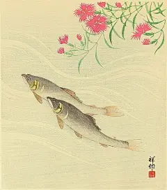 【小原古邨（日本）绘画作品】