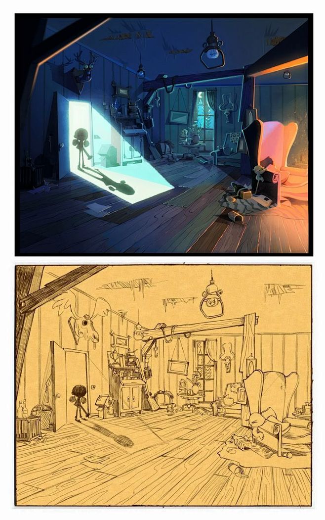 欧美Q版室内场景原画来自cgbook.cn (39)