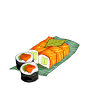 寿司素材 手绘美食插画-餐饮美食-插画图形素材-酷图网
