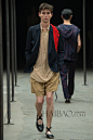 跳芭蕾舞的男神！德赖斯·范诺顿 (Dries Van Noten) 2015春夏男装秀，海报带你亲临2015春夏巴黎男装周_第7页_Dries Van Noten男装