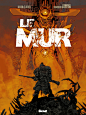 Le Mur #2 cover, Mario Alberti : From digital to paper and back to digital colors, The Wall book 2.
