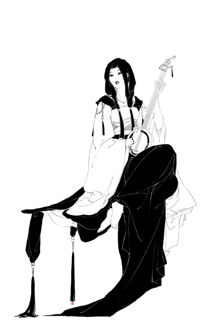 黑白涂。 ​​​​