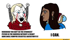 N0000000如果没有畏缩的黑暗天使吸血鬼冷钢BACKST0RYH1，你就无法成为宇宙中最强的灵能者！！我可以，mephiston，Warhammer 40000，wh40k，warhammer 40k，vaha，四万，fans，Ahriman，Dmitriy Grozov，Dmitriy Grozov，艺术家，血天使，血腥天使，，太空