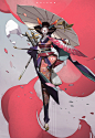 Geisha, Tan Zhi Hui : Character design challenge submission :)