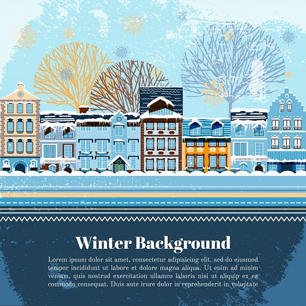 Winter invitation po...