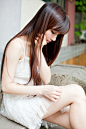 【图】如果，你说——清新美女希希（4） - 清纯美女 - 拍吧_psbc_malin的收集_我喜欢网