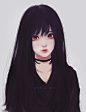 Image-about-girl-in-art-by-Gloria-Cruz-on-We