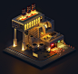 Tiny Factory : voxelart