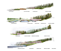 sectional perspectives: yongsan national urban park master plan //weiss/manfredi