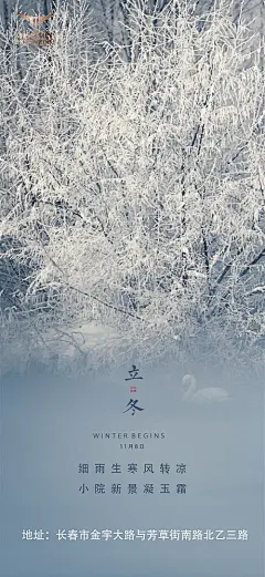 【源文件下载】 海报 医美 二十四节气 立冬 简约 219360