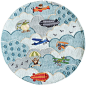 Lil Mo whimsy sky blue kids rug (Momeni)