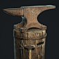 Anvil, Dzmitry Charniauski : Here's an anvil prop I did to practice sculpting and texturing.
2K texture set 6016 triangles
Thanks to Maxim Dorokhov for mentoring!
https://www.artstation.com/mukets
Hope you like it!