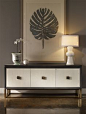Vanguard Furniture: Room Scene VG_RS_P219SC Wallace storage console