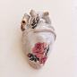"I've got a porcelain heart. Therefore it shatters with even the tiniest heartache.": 