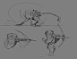 Toad, the Frog Rogue, Hing Chui : My DnD character, Toad, the one-armed frog rogue! I LOVED this build; stealth, free climbing, poison weapons, 10 foot tongue attack (plus tongue pick-pocketing), no fall damage....so much fun.
