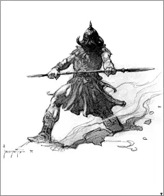 FRANK FREZETTA佛雷泽塔经典插画黑白稿及若干彩色稿17.jpg