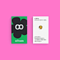 This may contain: an animal brooch sits on top of a green and white card with the words coffee? let's get down a date