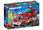 Playmobil - City Action - Fire Engine with Light and Sound - 9464