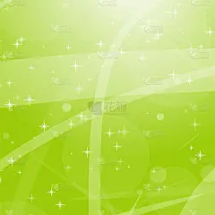 圣诞节彩色抽象背景与不同大小的圆圈和星星。简单的平面矢量图