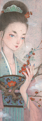《花神 杏》_Dodolog__插画师作品_涂鸦王国gracg.com