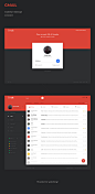25个著名的概念重设计网站&APP设计欣赏Gmail Material Redesign Concept  By Dávid Guba