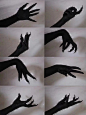 女巫、恶魔的手部参考图的手 - 半次元 - ACG爱好者社区