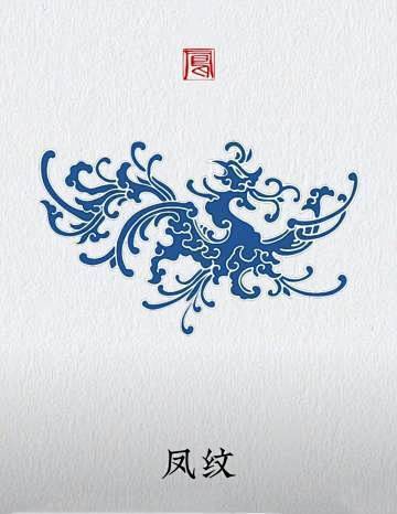 中国传统纹样-凤纹