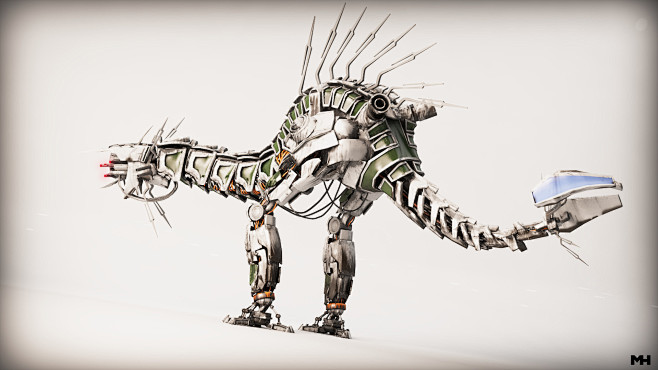 Robot Dinosaur - Hor...