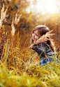 girl at meadow