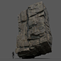 Modular cliff  rock, Alen Vejzovic : Sculpting a couple of bigger modular rocks. Not yet finished but since I made some quick renders to check the shapes, I decided to post it . 
Cheers :)

https://vejza.artstation.com/
https://gumroad.com/vejza