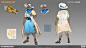 Ana Cabana Skin Art from Overwatch