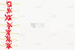 白色背景,红色,水,美,贺卡,边框,水平画幅,纹理效果,绘画插图,湿