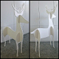 Simple pattern for: "Make Me A Reindeer Today.......Please", pinned by Ton van der Veer