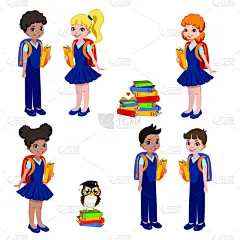 书,学校,背包,金毛拉布拉多猎犬,可爱的,背景分离,学龄前儿童,设备用品,儿童,想法