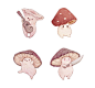 蘑 蘑菇  啊啊啊。。。好可爱啊~画师 fairydropart