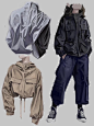 【#绘画素材#】日常服饰质感的画法参考合集