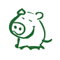 情侣头像——猪